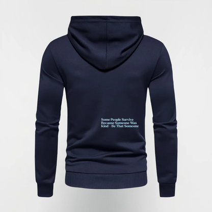 Hooded Sweatshirt in Dark Blue