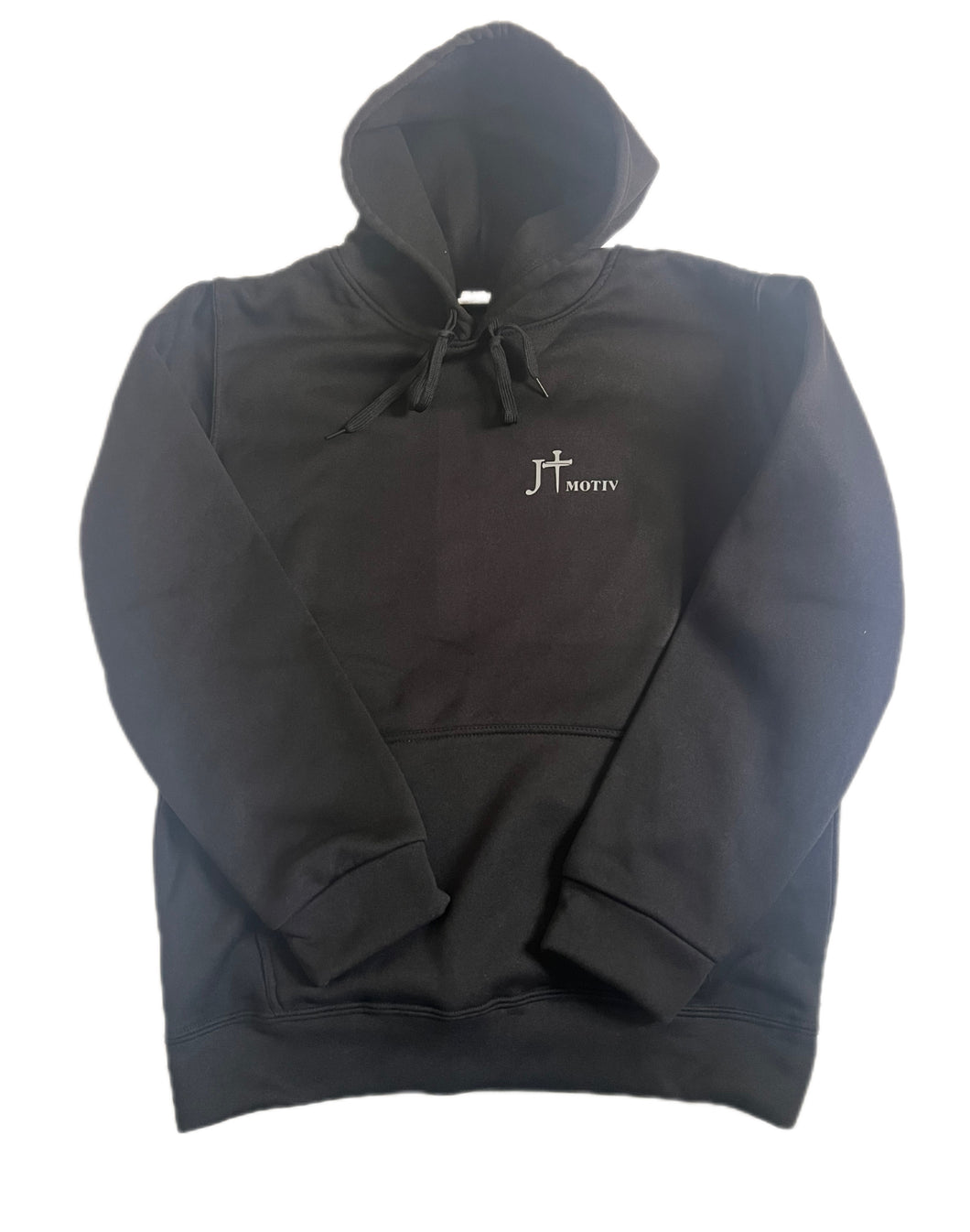 JT MOTIV Hooded Sweatshirt in Black