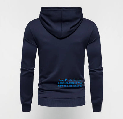Hooded Sweatshirt in Dark Blue
