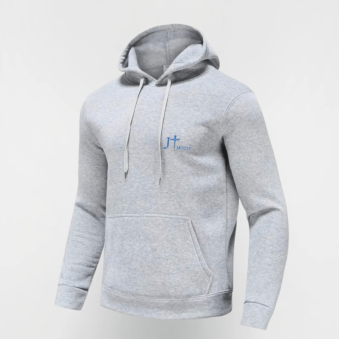 Hooded Sweatshirt in Grey - JT Motiv