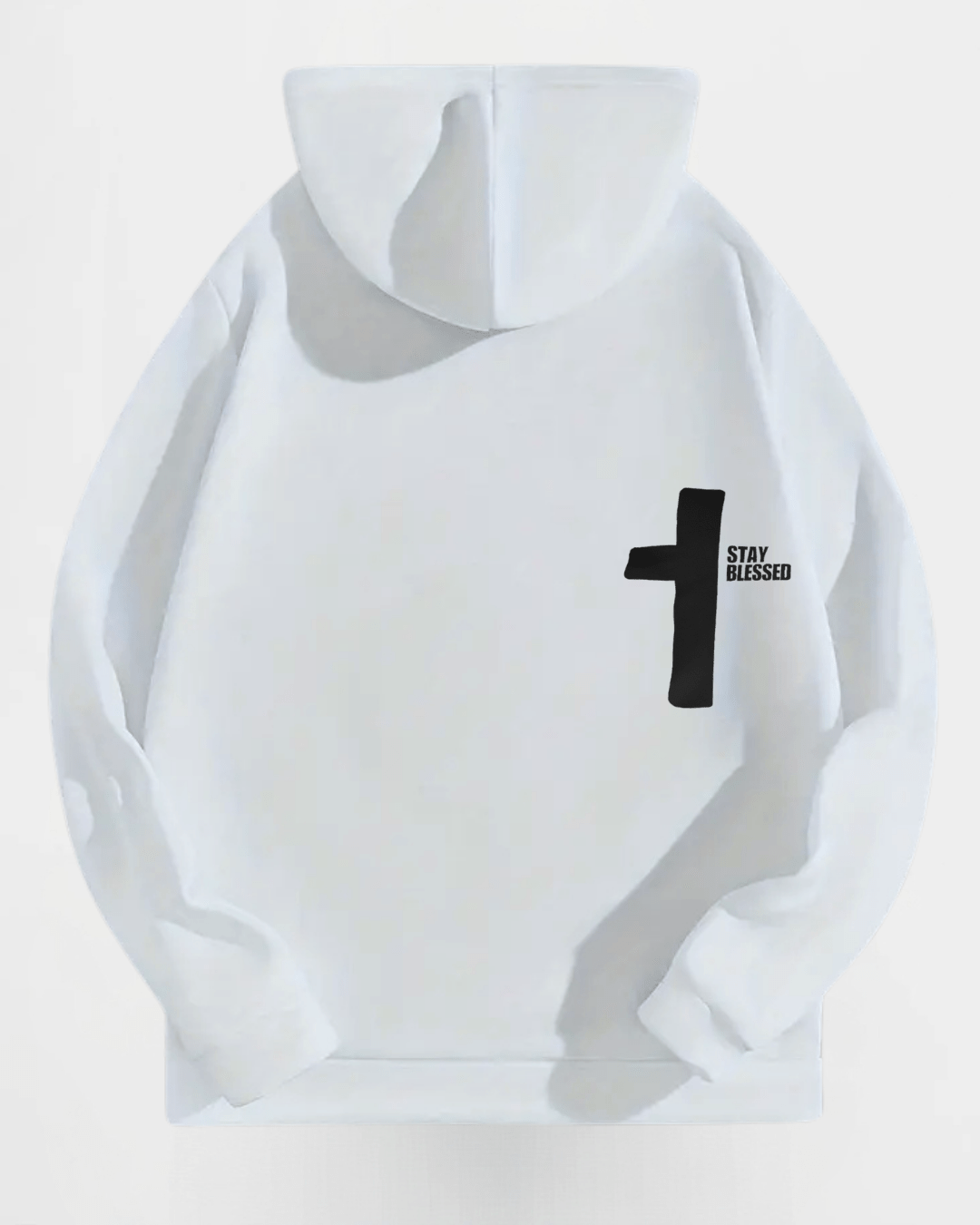 "Jesus Loves Me" Hoodie in White - JT Motiv