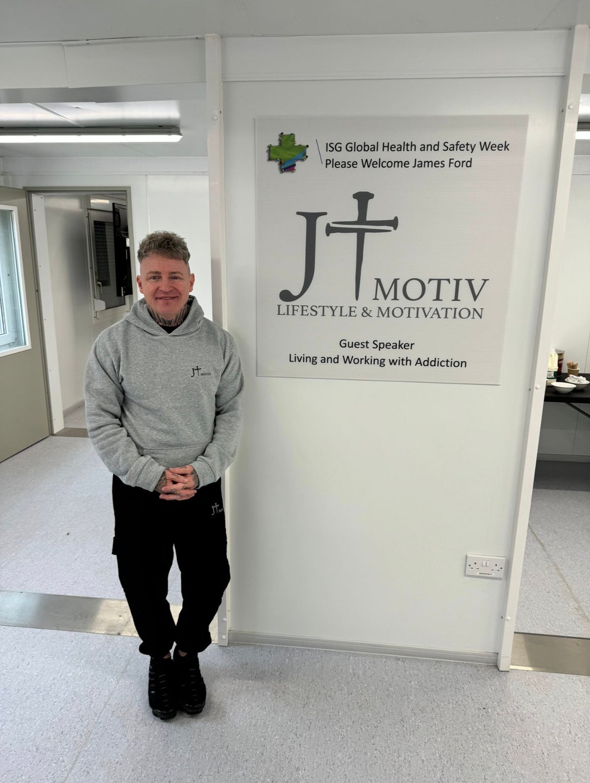 James Ford of JT MOTIV at ISG Global Health and Safety Week