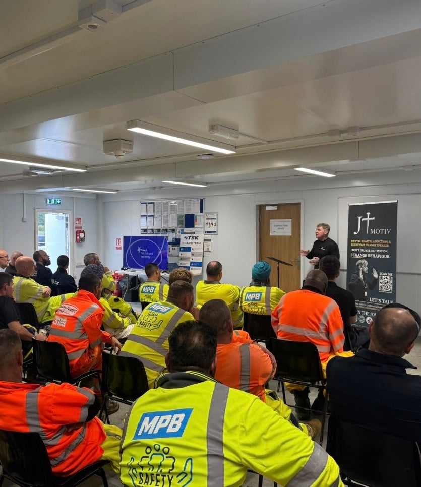 JT MOTIV workplace behaviour change talk to construction workers