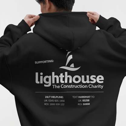 Lighthouse Charity Edition Black Hoodie - JT Motiv