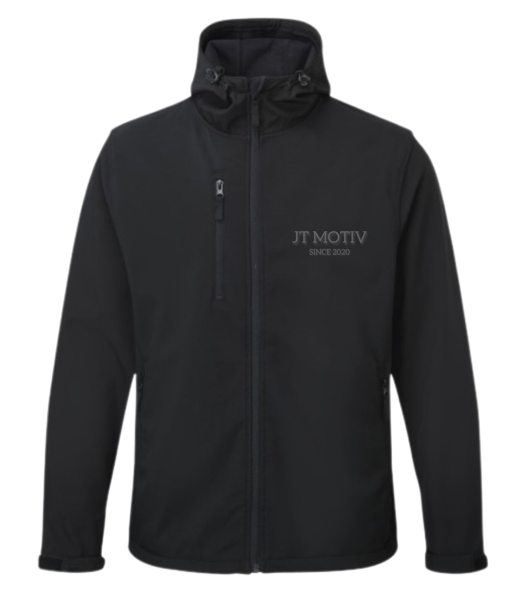 JT MOTIV Waterproof Softshell Jacket - Black